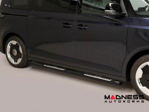 Volkswagen ID. Buzz Side Steps - DSP - Misutonida - Black - North American Extended Wheelbase Model